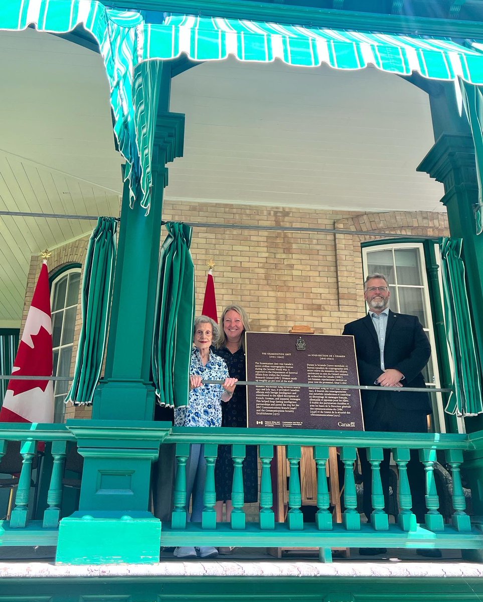 MonaFortier's tweet photo. Canada’s first cryptographic bureau, the Examination Unit (XU), began operations during the Second World War. 

The XU contributed to Allied efforts, breaking the codes used in secret military and diplomatic communications. https://t.co/0Je6Q0xzq9