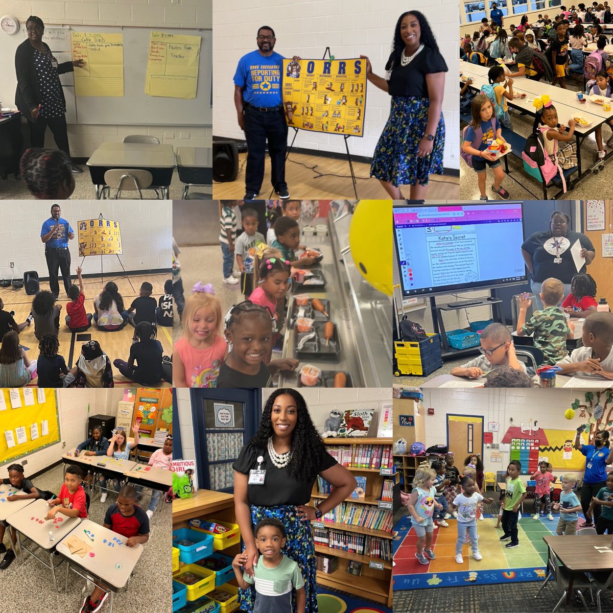 MrsQJackson's tweet photo. We are Engineering Excellence @OrrsElementary πππ What a great first 3 days of school! @MMathisGSCS @SayItLoudSupe @GriffinSpalding #DreamBigSmallSteps #OrrsExcellence https://t.co/ytmA7MYZ5m