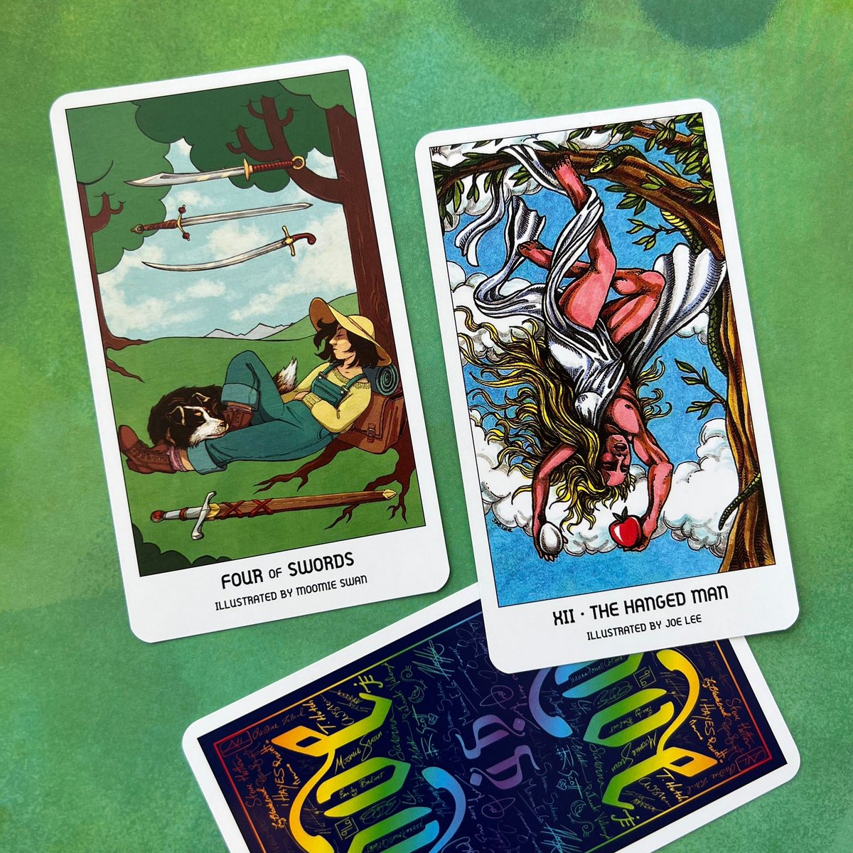 usgstarot's tweet photo. What advice can these cards from #PrideTarot give about this weekend? https://t.co/iKuRie7D7a