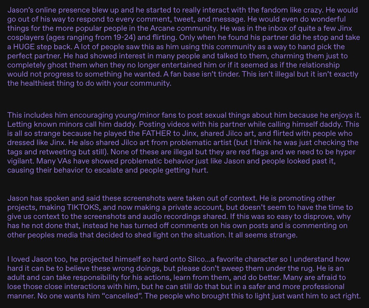 i__am_the_truth's tweet photo. Here is more of an explanation.
#jasonspisak #jasonspisaksilco #TempWasRight #arcane #arcanesilco #arcanetwt https://t.co/X16iIKVATX
