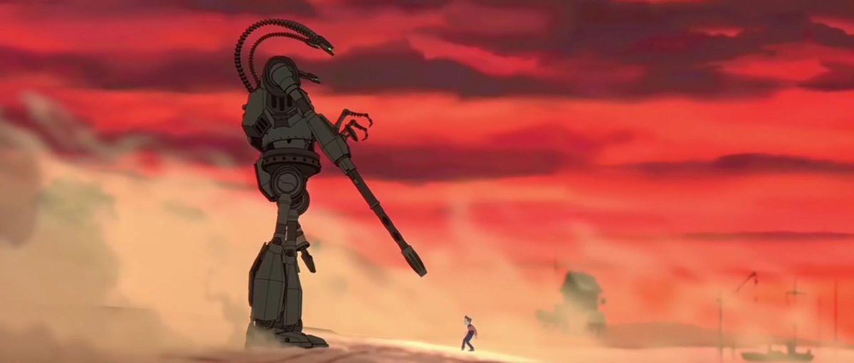 DiscussingFilm's tweet photo. 23 years ago today, ‘THE IRON GIANT’ released in theaters. https://t.co/2kfznHtpGt