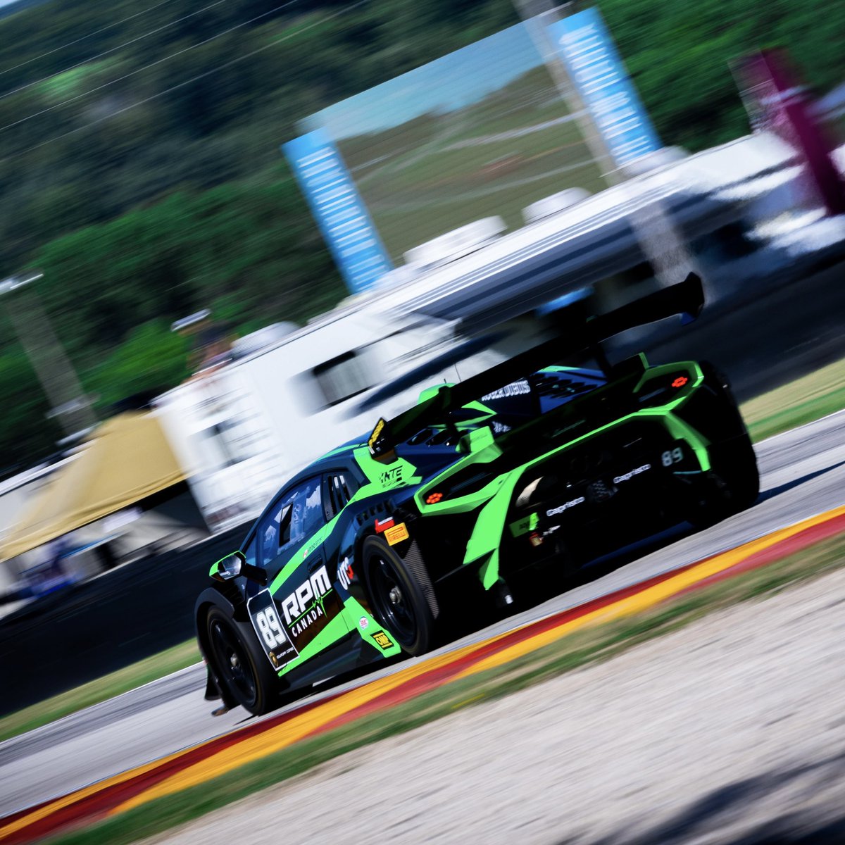 NTE_Sport's tweet photo. We have finished the race under yellow. Keawn Tandon has finished his first race third in LB Cup in the No. 89! 

#imsa #imsafastlane #lamborghini https://t.co/KcH3SJ8KKL