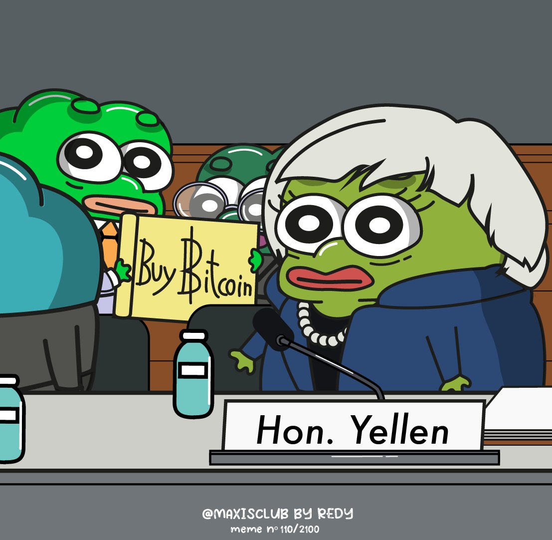 MaxisClub's tweet photo. 110. FED Trolls
#maxisclub #Maximalist #Bitcoin #bitcoinmaximalist #bitcoinlovers #Bitcoin2022 #tothemoon #bitcoincomic #pepethefrog #pepethefrogmeme  #HODL #HODLers #bitcoinmeme https://t.co/MY0V99XdhI