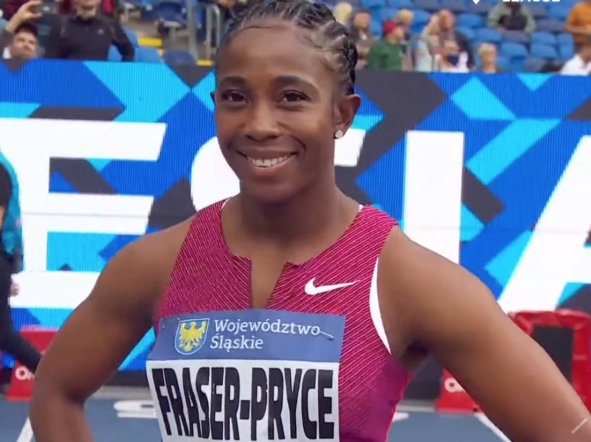 travismillerx13's tweet photo. 🇯🇲Shelly-Ann Fraser-Pryce WORLD LEAD 10.66
#SilesiaDL https://t.co/issPqQNA4C