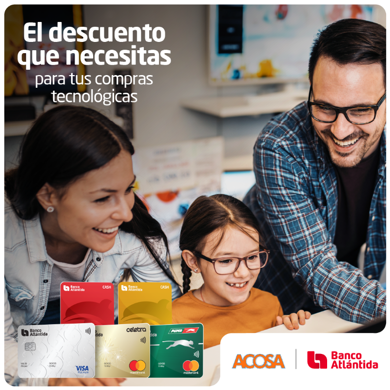 bancatlan's tweet photo. Realiza tus compras tecnológicas en este #BacktoSchool con tus #TarjetasdeCréditoAtlántida en #ACOSAHN y los descuentos que necesitas.

Válido hasta el 31 de agosto del 2022

Si aún no tienes tu Tarjeta de Crédito solicítala aquí:
https://t.co/NGE5ygzju9