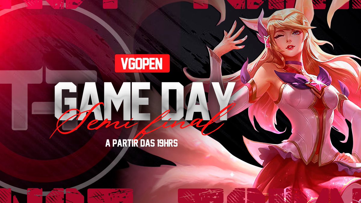 Uma boa tarde a todos !❤️

Estamos muito empolgados em demostrar todo nosso potencial nessa Semi Final da <a href="/VGOPENOFICIAL/">VG OPEN</a>.

Contamos com a torcida de vocês, faz muita diferença e nós da ainda mais força para vencer !  

#GONOT 
#ChegouGrandeDia  

Ao Vivo: 
twitch.tv/vgopenoficial