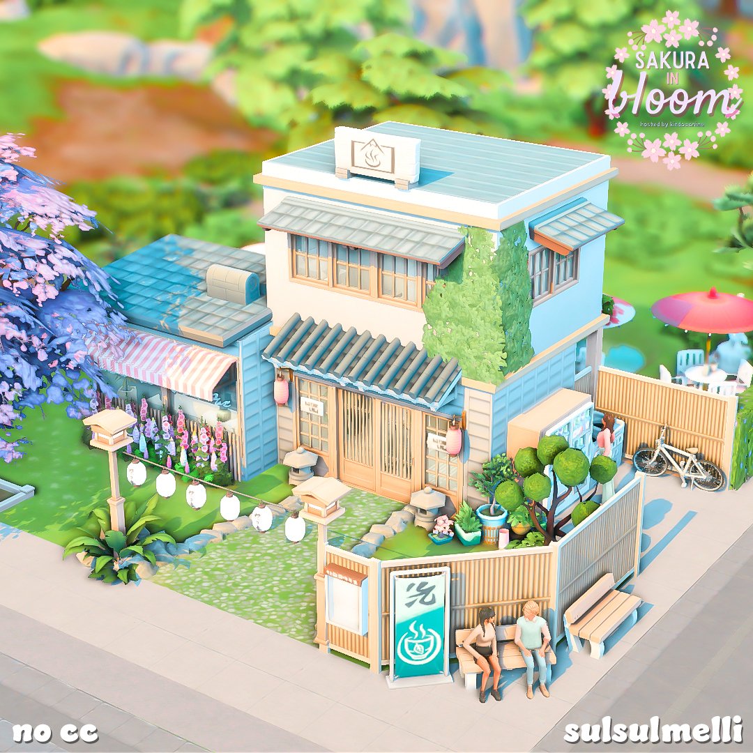 sulsulmelli's tweet photo. Sakura Restaurant & Garden 🌸
-
My participation for @kindaaanime collab #SakuraInBloomCollab 🌸
-
Gallery ID #sulsulmelli 🌸
-
#ShowUsYourBuilds #TheSims4 #TheSims 🌸🤗🤍 https://t.co/ikeRS8cLDV