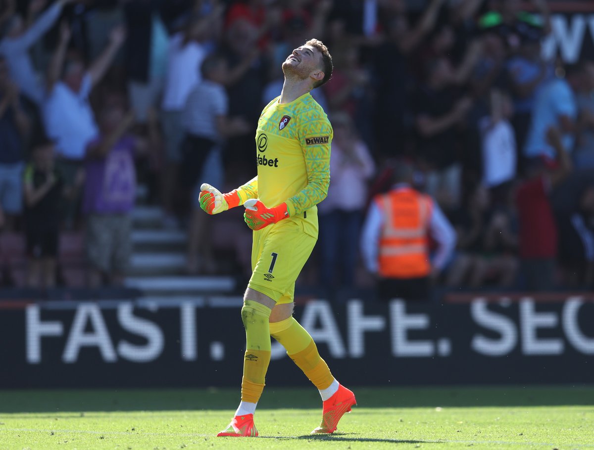afcbournemouth's tweet photo. And that is how it feels ❤️ https://t.co/P67uon5dIH