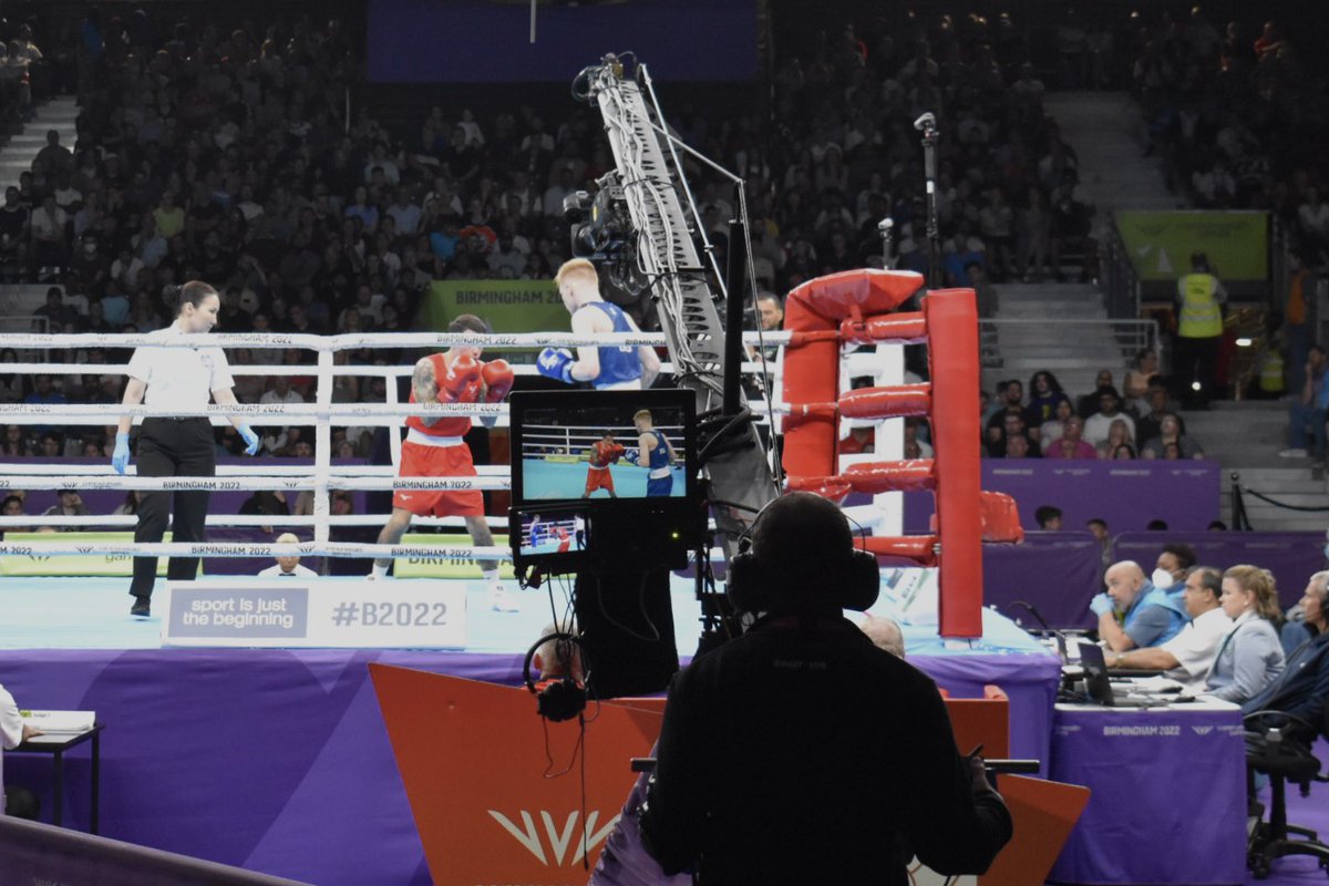Steve Challes (@stevechalles) on Twitter photo 1. #CommonwealthGames - Day 9: <a href="/Timeline_TV/">Timeline Television</a> OB team in action at the Boxing at the NEC for Host <a href="/sunsetandvine/">Sunset+Vine</a>.
#B2022 #Birmingham2022 #outsidebroadcast #TimelineTV #SunsetandVine 1. #CommonwealthGames - Day 9: <a href="/Timeline_TV/">Timeline Television</a> OB team in action at the Boxing at the NEC for Host <a href="/sunsetandvine/">Sunset+Vine</a>.
#B2022 #Birmingham2022 #outsidebroadcast #TimelineTV #SunsetandVine