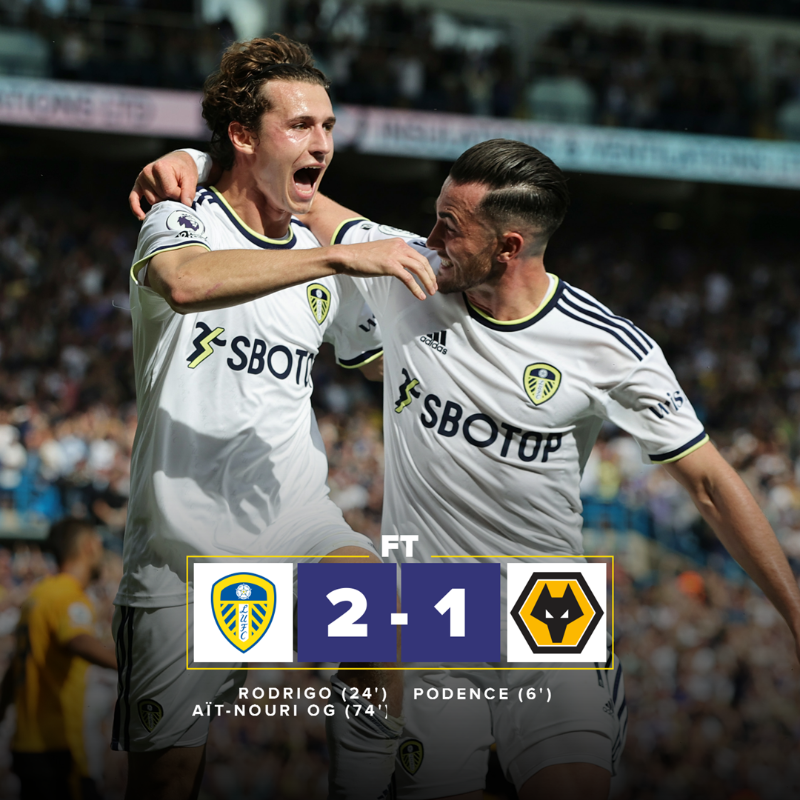 LUFC's tweet photo. 🙌 We start the season with a W!