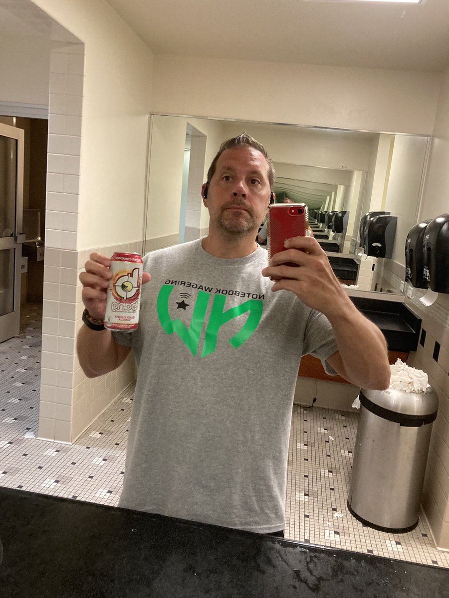 IfYouFollowMatt's tweet photo. Time to start #ReppingTheBrand #brandembassador #branding for the @Notebookwageri1 #podcast Yes we’ve got #merchandise trying to get the little guys out & about more often! If interested, intrigued feel free to reach out! #fitness #bang #bangenergy #workout #gym #sportsbetting https://t.co/1PB8cxxHLR