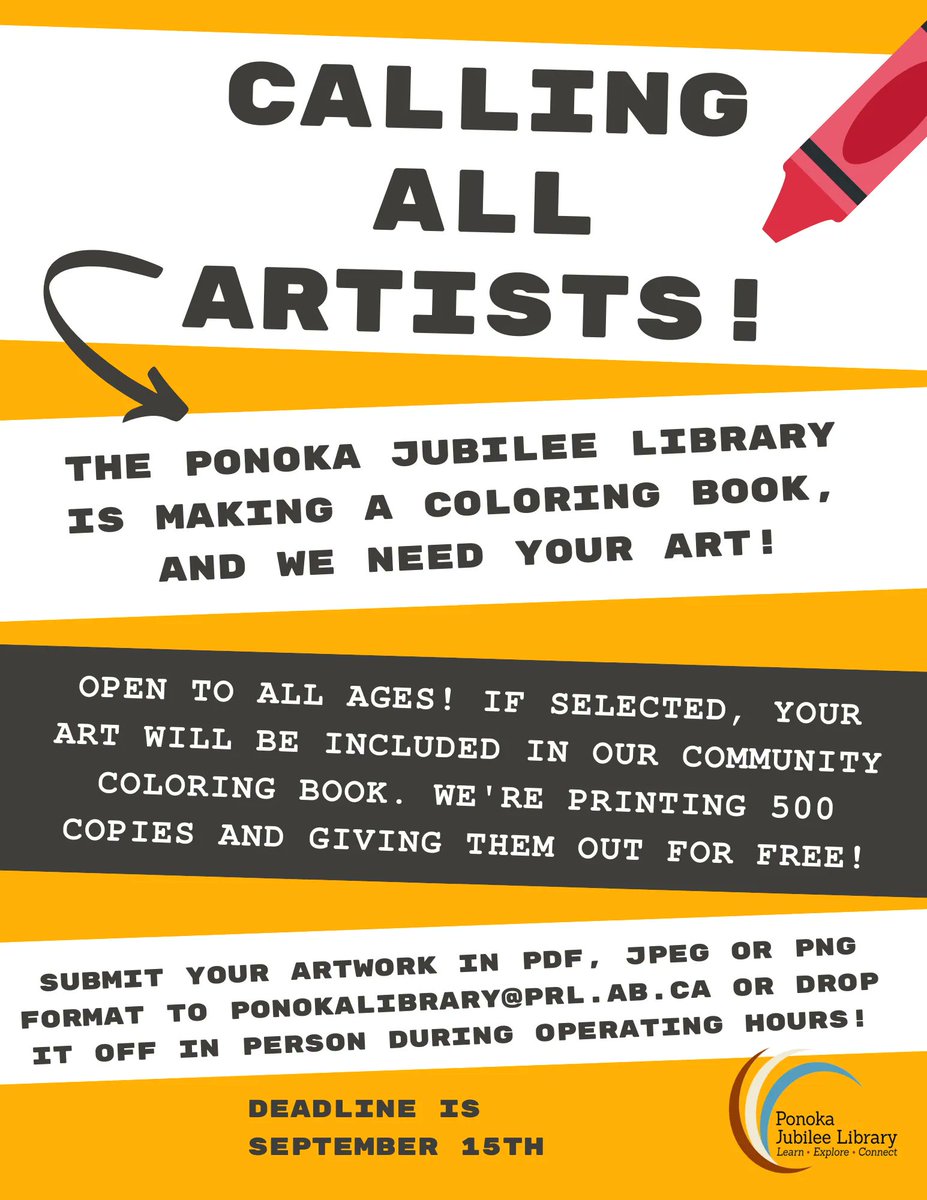 Ponoka Jubilee Library tweet media