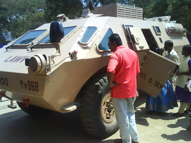 NewsIADN's tweet photo. Light Armoured Wheeled Vehicle for Paramilitary by #VRDE , a laboratory of @DRDO_India
#IADN https://t.co/0Rzf8ooKvj