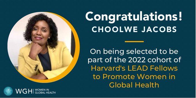 wgh_zambia's tweet photo. Our Country Director 
@JacobsNkwemu  was recently 
selected as a 
@HarvardGH 
 #LEADfellows 2022 cohort! Huge congratulations on this achievement 🎉🎉🎉 we are so proud of you. #WGHChapters https://t.co/VbMOIHlR1u