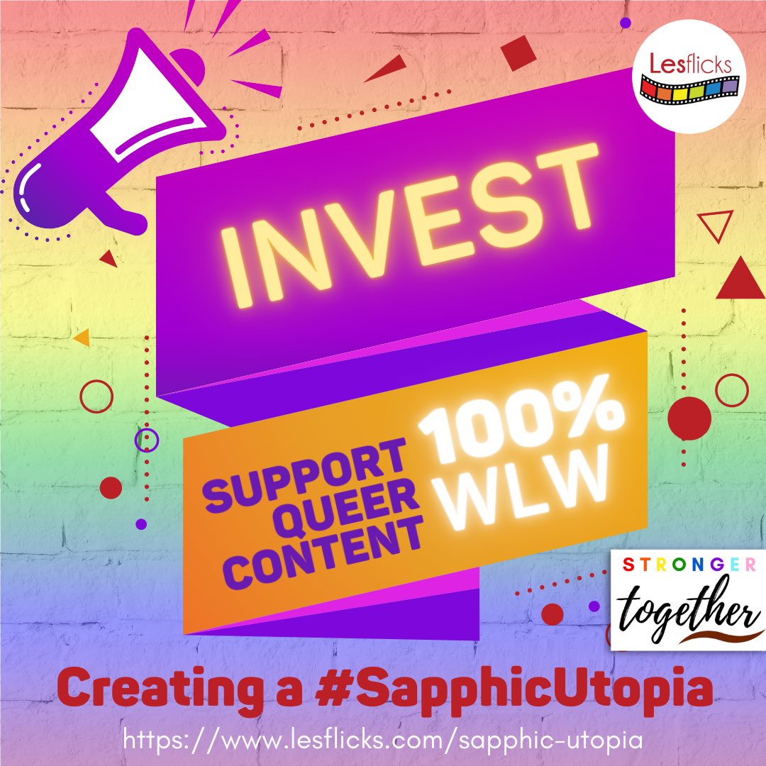 SapphicIFF's tweet photo. Imagine a #SapphicUtopia with #FirstKill #KillingEve #WynonnaEarp #Batwoman + 100s more - we want that too. Prove the audience exists and subscribe or donate! https://t.co/VuzD67Zglh #SapphicUtopia https://t.co/442hCN5UCd