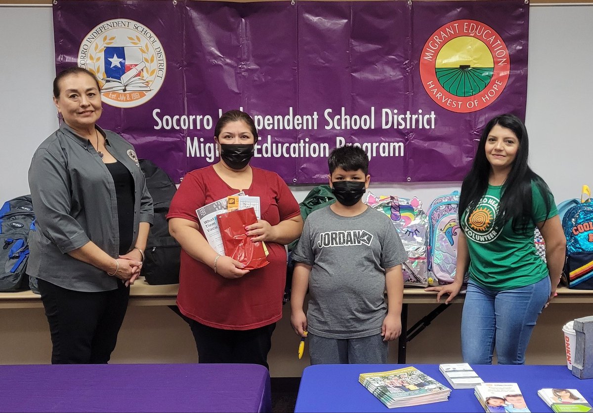 OLeza_CI's tweet photo. This morning's #Migrant Education Program Health Fair 🩺 is now ready to serve its families! 👨‍👩‍👧‍👦 A huge "thank you" to our providers &amp; exhibitors for all they do. 🧑‍⚕️ #TeamSISD #Education https://t.co/6WWsJnAqsZ