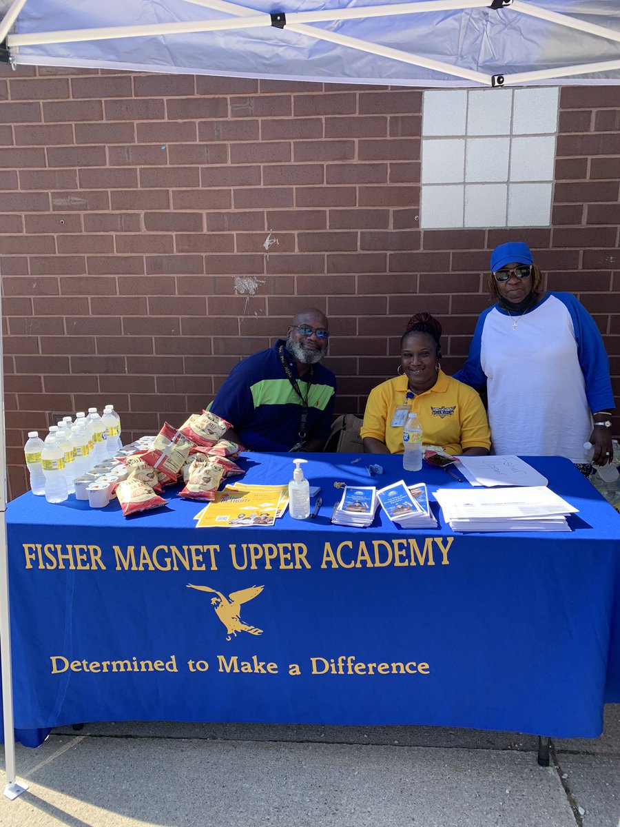 FisherMagnetUp's tweet photo. Fisher Block Party. 
DPSCD Expo Day 2022
Fisher Lower and Upper. https://t.co/r5YUCaXMLW