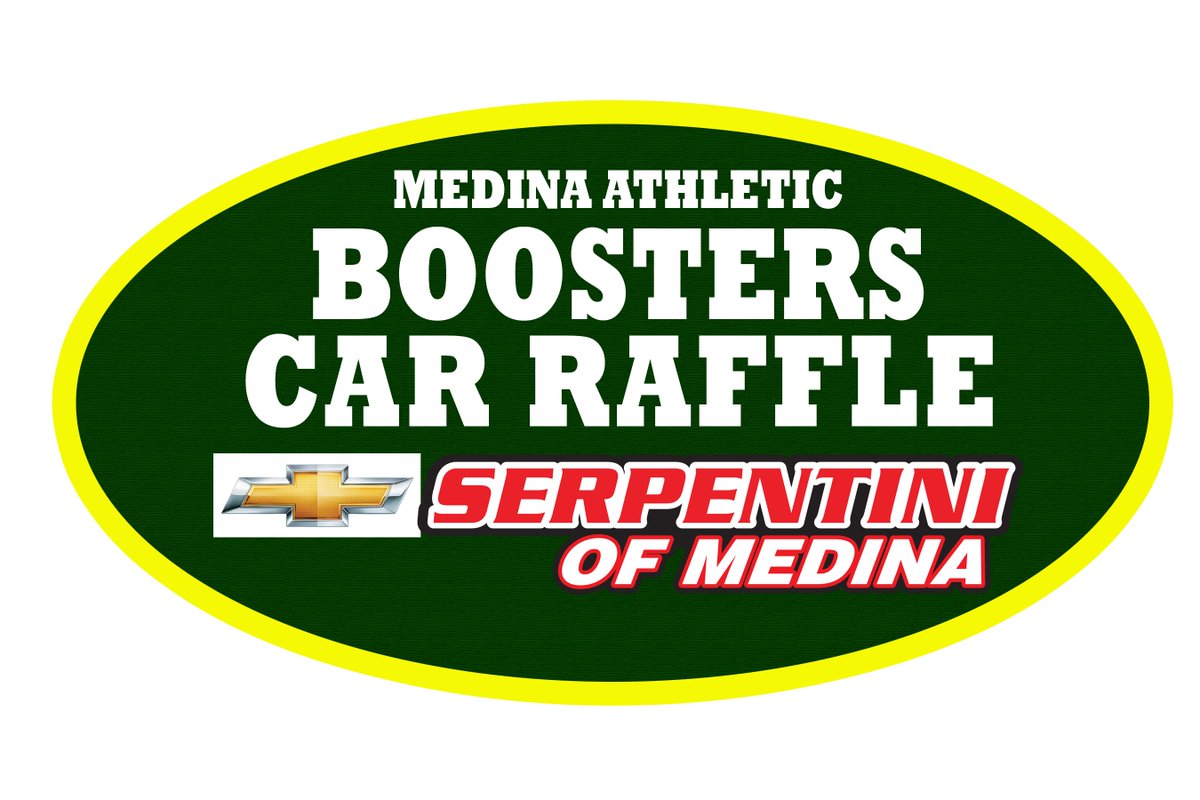 Raffle Ticket Sales for @medinaboosters Car Raffle begin today!   Win a 2022 Chevy Trailblazer LT courtesy of <a href="/SerpMedina/">Serpentini Medina</a> for only $20.   Buy on-line at medinaboosters.org/booster-store.  Tickets will also be available from MHS Student-Athletes soon.   Drawing is 9/16. <a href="/medinaathletics/">Medina Athletics</a>