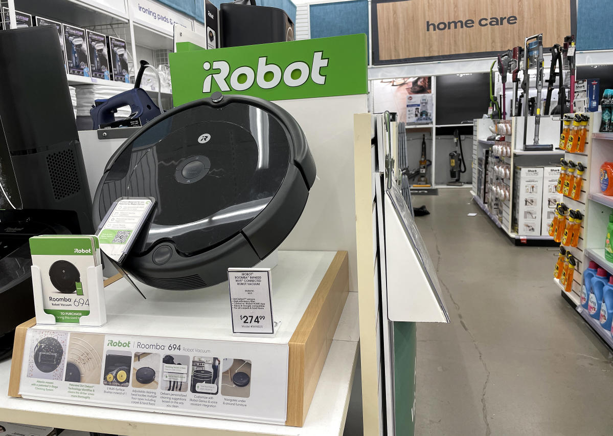 Why Amazon is acquiring Roomba yhoo.it/3vLXSl7 by <a href="/DanielHowley/">Daniel Howley</a> and <a href="/agarfinks/">Allie Garfinkle</a>
