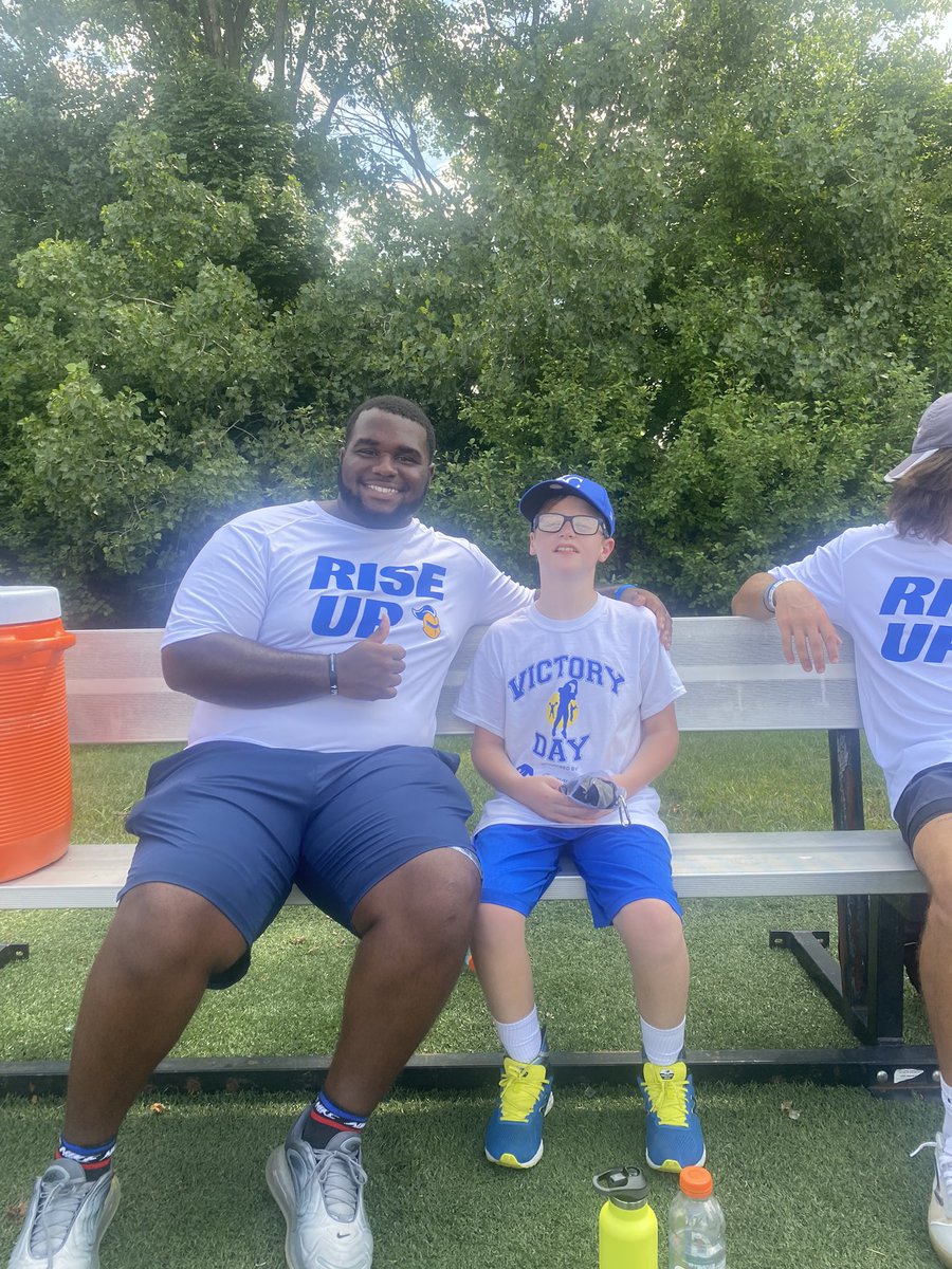Amantavious OgletreeβοΈ (@ogletree70) on Twitter photo Had a great time today on βVictory Dayβwith my guy Tylerβ¦He scored 10 touchdowns todayππΎβΌοΈI really hope and pray I touched his heart today, because he truly touched mineπ€I really enjoyed himβ€οΈParents thank you for allowing us spend time with them <a href="/MUCrusadersFB/">Madonna Football</a> #WEAREMADONNA Had a great time today on βVictory Dayβwith my guy Tylerβ¦He scored 10 touchdowns todayππΎβΌοΈI really hope and pray I touched his heart today, because he truly touched mineπ€I really enjoyed himβ€οΈParents thank you for allowing us spend time with them <a href="/MUCrusadersFB/">Madonna Football</a> #WEAREMADONNA