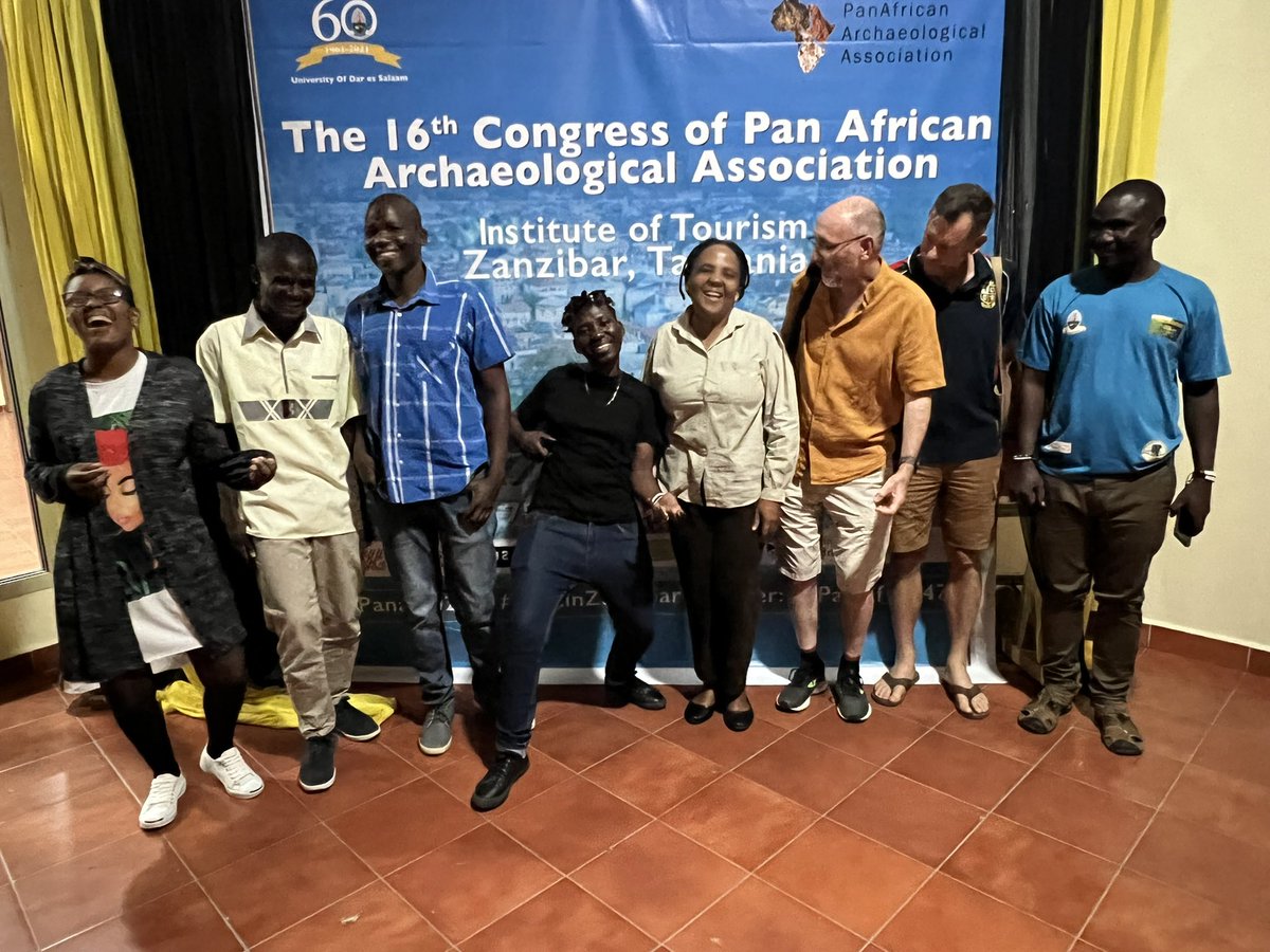 PanAf_1947's tweet photo. The students workshop has continued today and we thank @dickybates2 @resandmag got time to engage with colleagues from across #Africa. @mesagiya @chemical_tz @IchumbakiE @The_BIEA @eveha_archeo @akin_ogundiran @RobertEWitcher @AntiquityJ @urithiwetutz @UdsmOfficial #Panaf2022 https://t.co/TLw04pWAi4