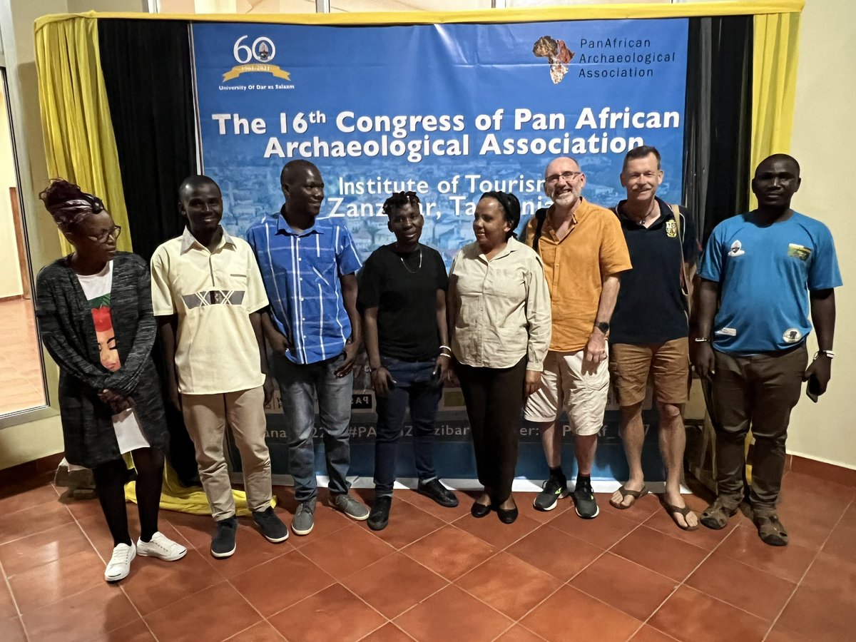PanAf_1947's tweet photo. The students workshop has continued today and we thank @dickybates2 @resandmag got time to engage with colleagues from across #Africa. @mesagiya @chemical_tz @IchumbakiE @The_BIEA @eveha_archeo @akin_ogundiran @RobertEWitcher @AntiquityJ @urithiwetutz @UdsmOfficial #Panaf2022 https://t.co/TLw04pWAi4