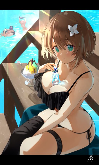 #栗駒こまる
#こまるんあーと

ニコニコ記念

「飲む?」 