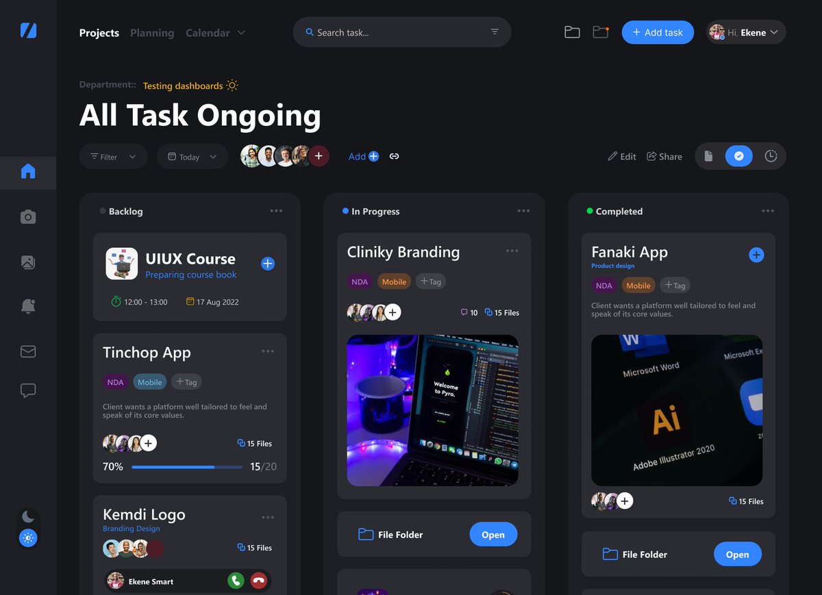 smartofux's tweet photo. Hi #TwitterDesign

Recently saw a design by @Daviowhite  of a dashboard and I decided to recreate it. 

Couldn’t do it immediately since I was occupied but decided to try it today. 

I also tried my hands on the light mode theme too 🥹

#UIDesign #Design #DashboardDesign https://t.co/AenGuaejUQ