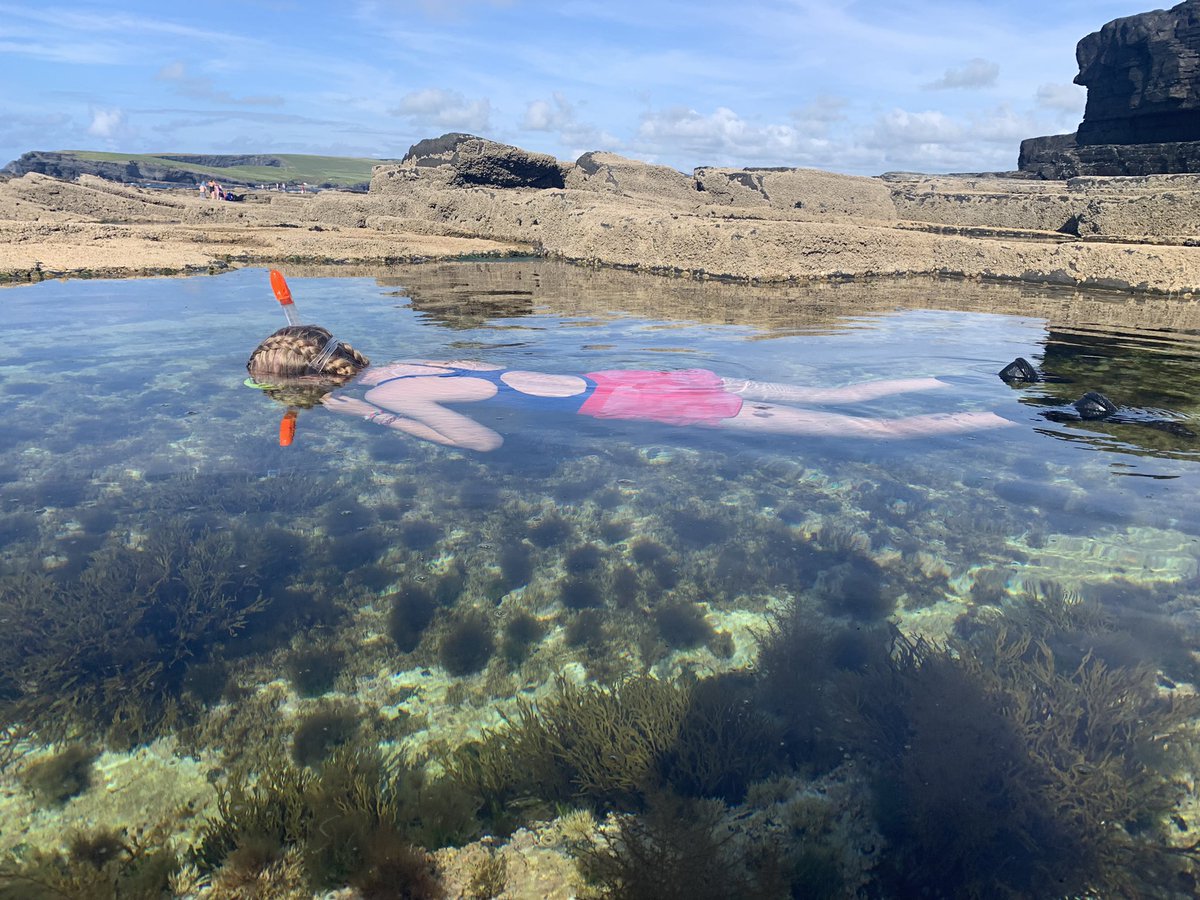 louplatt77's tweet photo. 🥰 My kid, not in the Caribbean .. Kilkee Co. Clare #kids #weekend #snorkel #kilkee #WildAtlanticWay https://t.co/4wGMyy3fUP