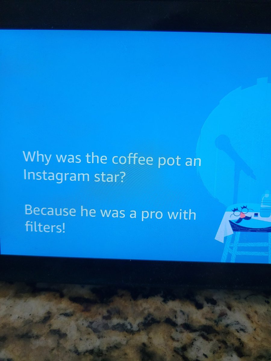 I'm unsure of what a filter is, Sue says "Oh, that's an Instagram thing"...helpful!