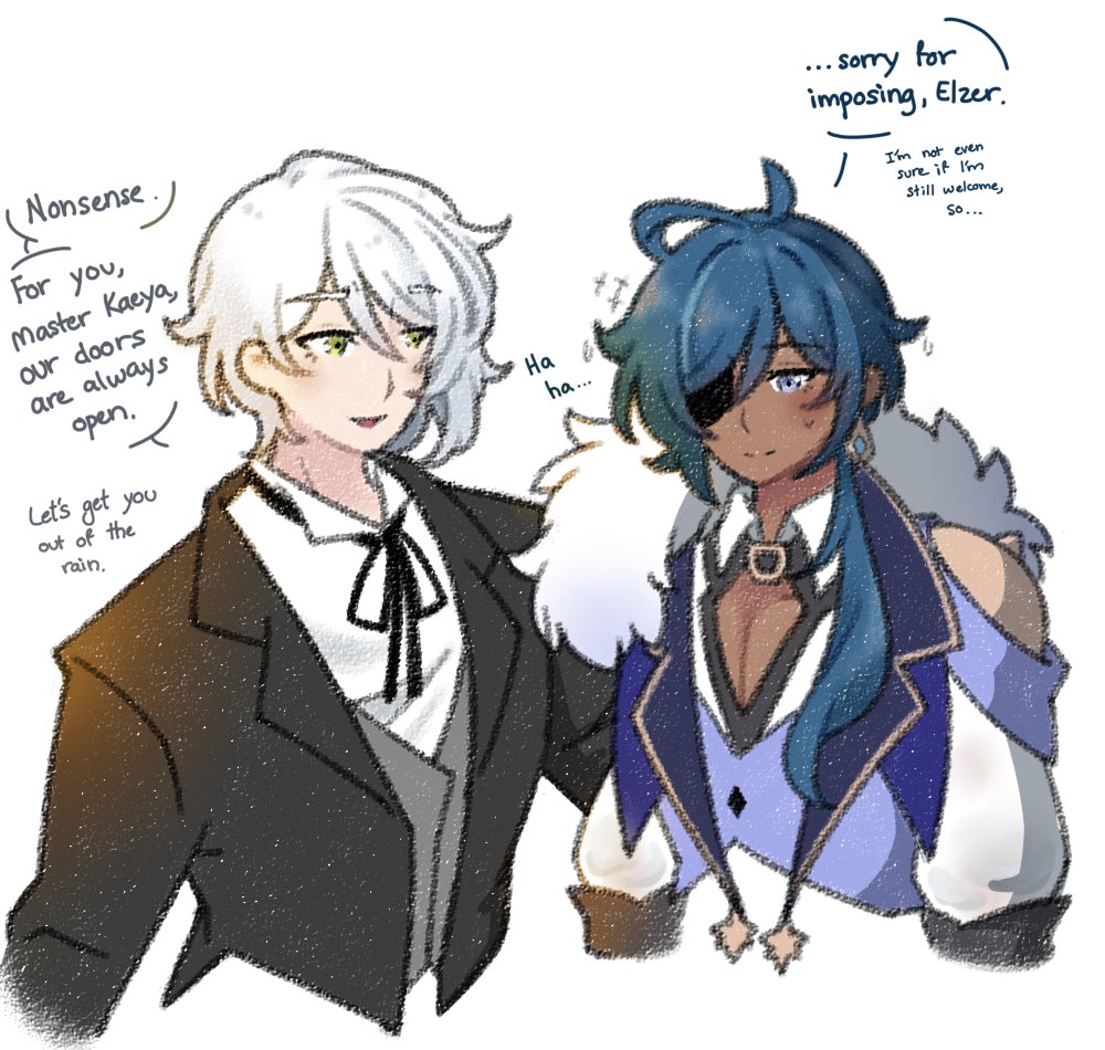avera_illisa's tweet photo. "We believe that even if you were here, you would not refuse him outright."
-
sketches inspired by the event that I liked &amp; cleaned up a bit...diluc event brainrot real :')

#genshinimpact #kaeya #HiddenStrife #原神 https://t.co/Ad2jur0xj9