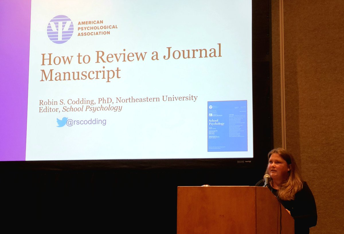 APA_Journals's tweet image. HAPPENING NOW: Room 205A, How to Review a Journal Manuscript #APA2022