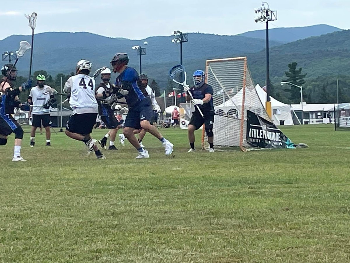 gray_lax's tweet photo. Shout out to the “young” guys - some photos of the #GrayDevils 50s in action from #LakePlacid. Went 3-1 for 🥉, only loss a one goal heartbreaker. Coming for 🥇in 2023! #LaxBrotherhood https://t.co/hpoENap4Ao