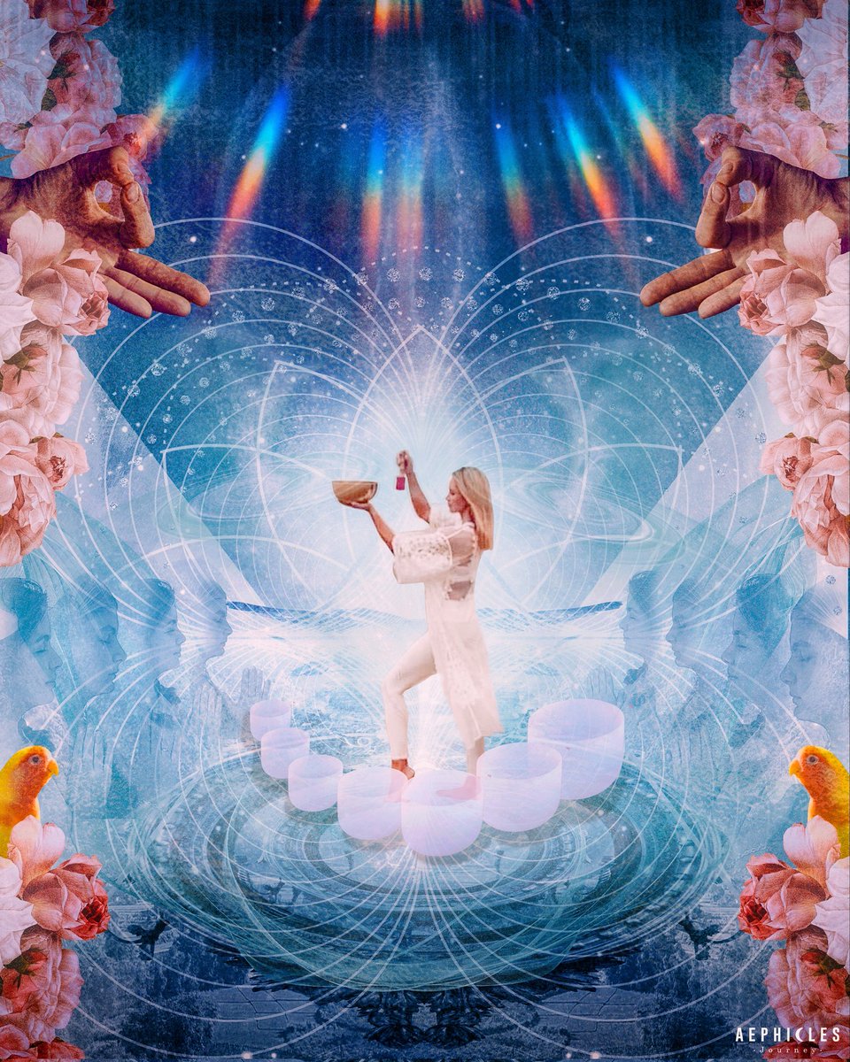 Sounds for your soul, a visual representation of sound healing journeys.  ✨️🙏

#collage #art #NFT #NFTdrop #NFTs #NFTCommmunity #nftcollector #digitalart #DigitalArtist #sound #cryptoart