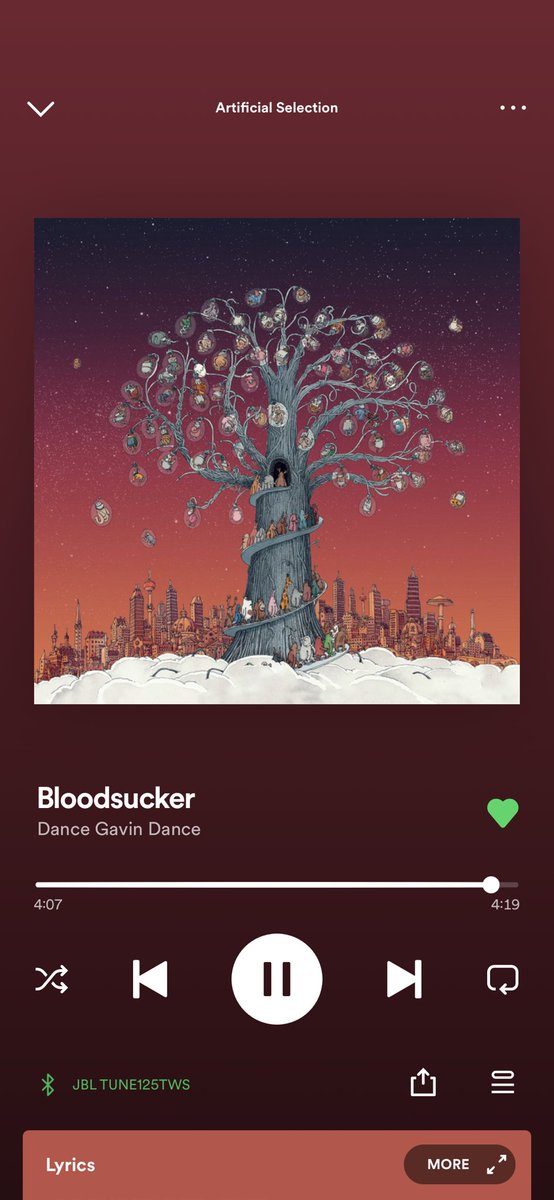 datscreamybean's tweet photo. easily one of the best @DGDtheband songs #ArtificialSelection https://t.co/iO23CgKexN