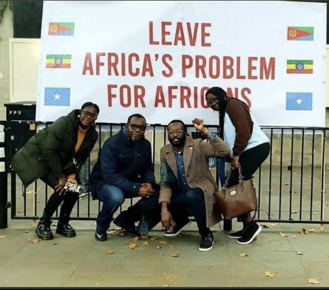 askview11's tweet photo. during the war in 🇪🇹
 Europe &amp; 🇺🇸 they worked to save the #TPLF by repeatedly making statements &amp; imposing sanctions. Now,by harassing the #AU through their representatives.
The fact that they are part of the negotiations will complicate the problem. #EthiopiaPrevails #DisarmTPLF https://t.co/OHrlpVpGLX