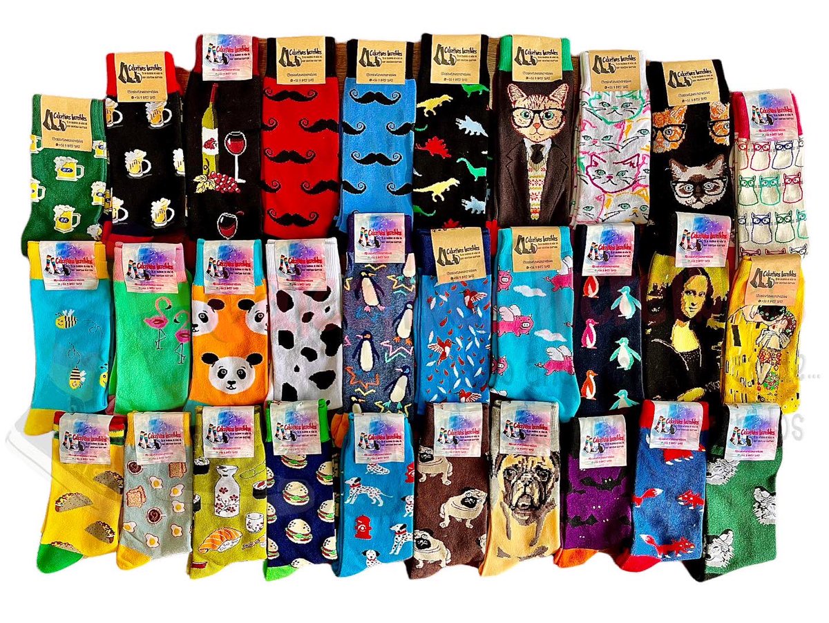 detodonada's tweet photo. Amigos me ayudan con un RT 🤭

En @Calcetinesi estamos con un 3x2 en estos diseños, así que pasen por sus calcetines favoritos.
Talla 36-44 de adultos 
Lleva 3 y paga solo $9.980

*Además encuentra más de 100 diseños en el insta 👇🏼
https://t.co/9rukKNYsqF https://t.co/aOA9xfq4aT
