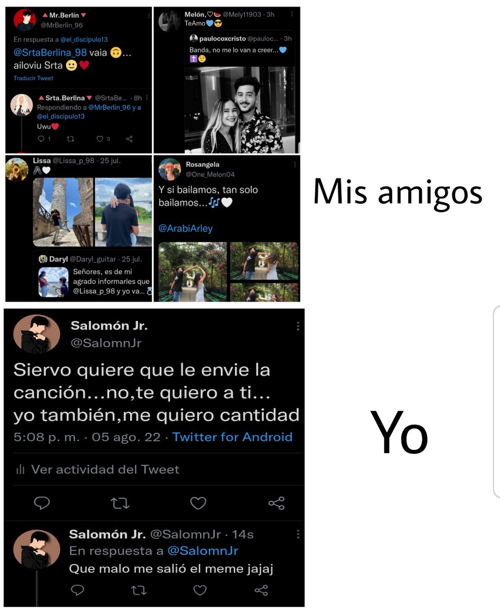 Mientras tanto en Twitter :)