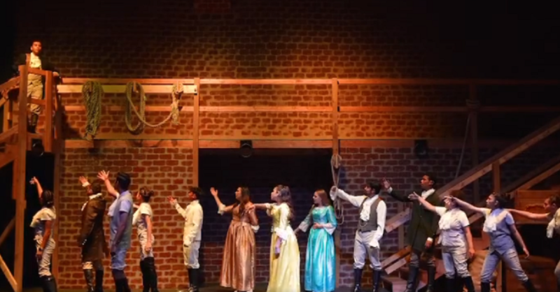 OnstageBlog's tweet photo. A church in Texas is coming under fire today performing ‘Hamilton’ without obtaining rights to the show as well as changing the text and adding an anti-LGBTQ sermon at the end of the show.
