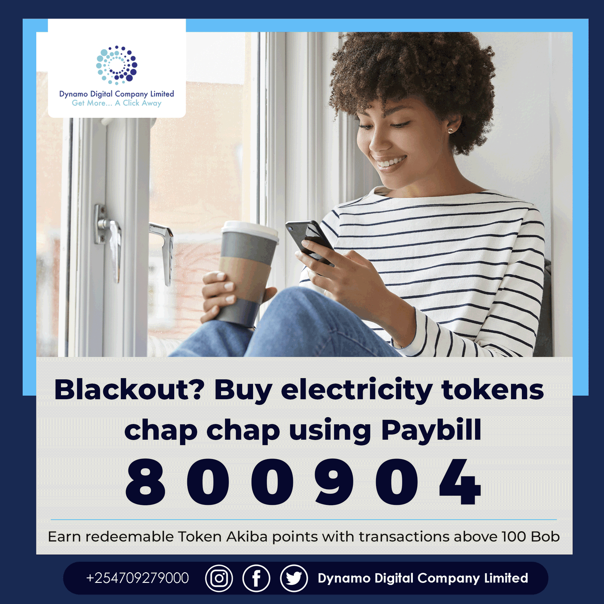 Blackout? Buy KPLC Tokens chap chap using Paybill 800904. #tokenschapchap #paybill800904