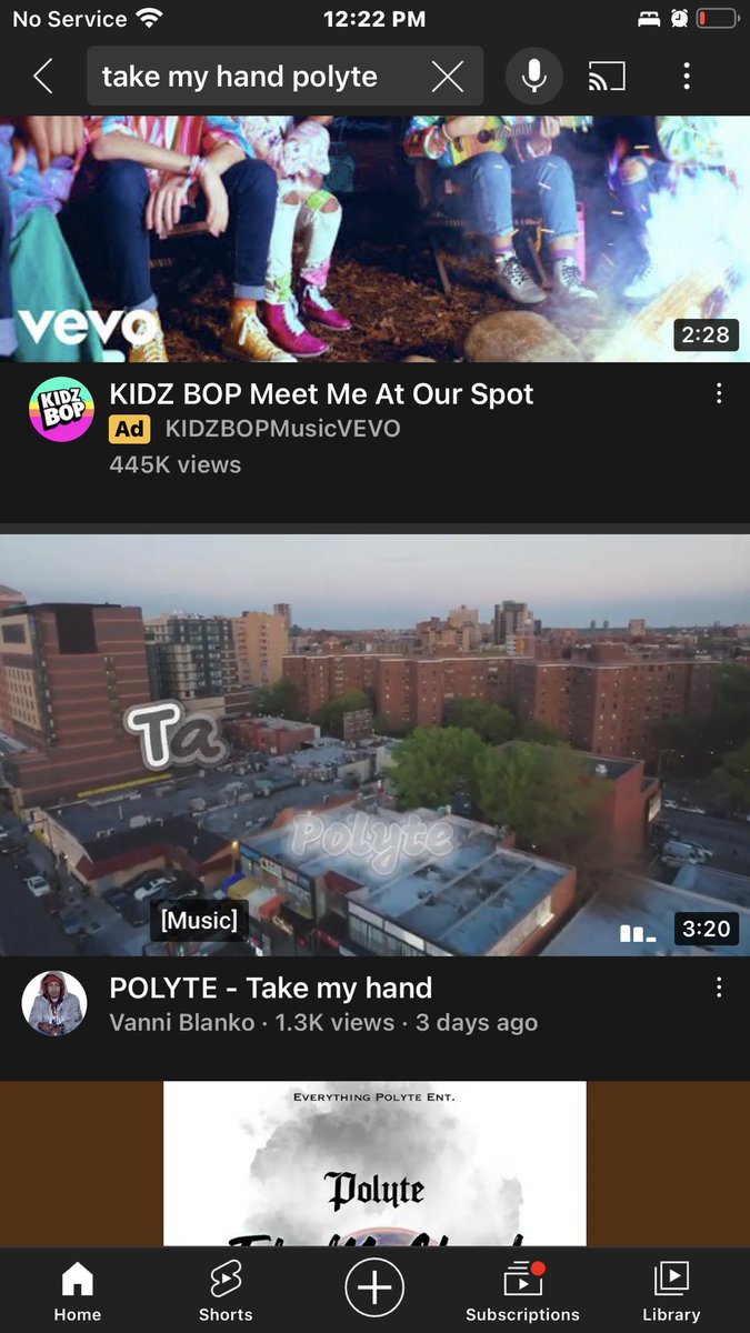 kingpolyte's tweet image. On YouTube Take My Hand POLYTE