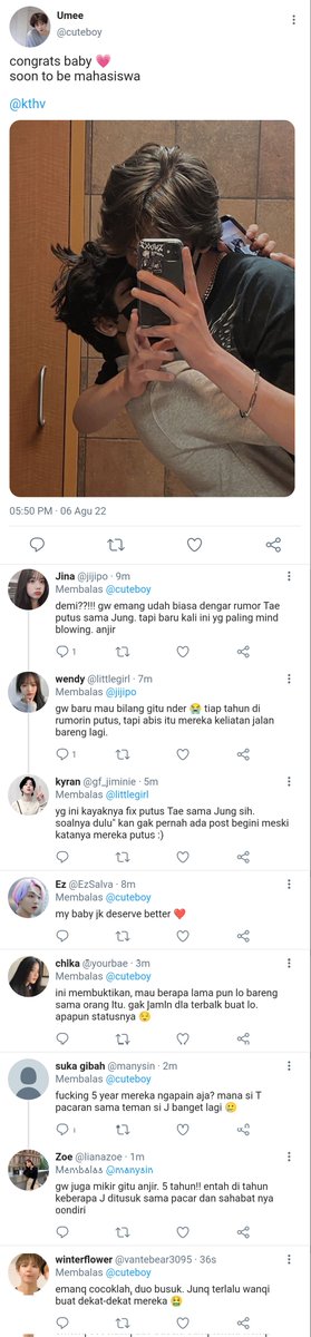 ineffablethvs's tweet photo. #taekookau | few tweet

- Jangan dipaksa

cw // mention of cheating https://t.co/gGV1cDp0I9