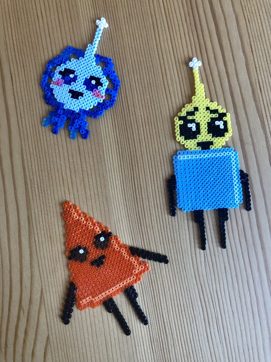 I found some perler beads and apparently felt very Dreams inspired. 😄 #NotMadeInDreams