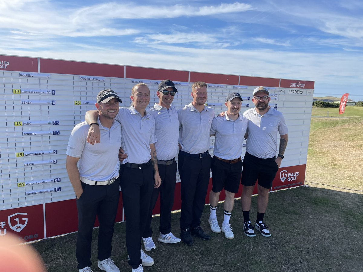 Congratulations to our first team making it to the semi-finals of the Welsh team championships