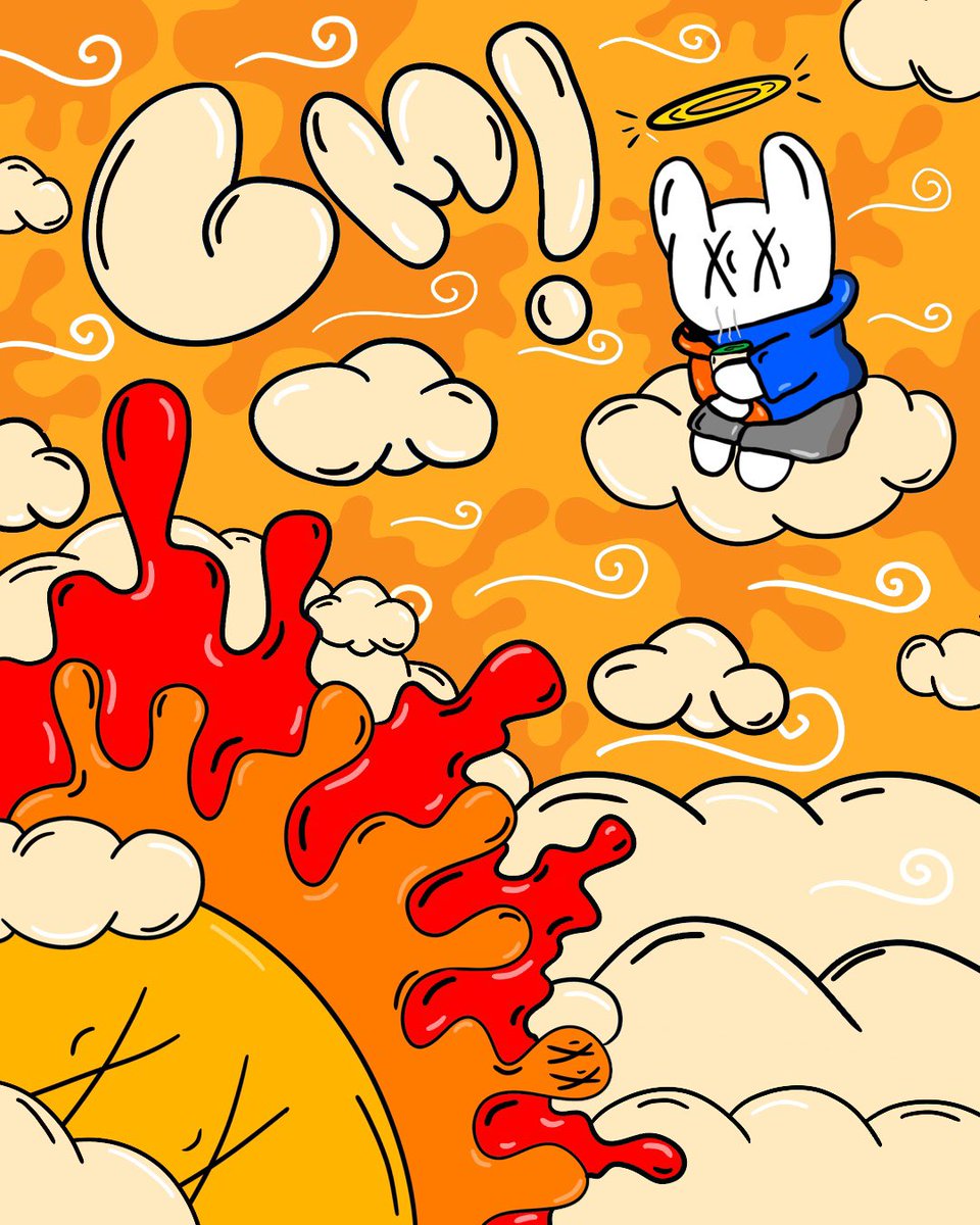 Happy Saturday. We recommend you sip some tea on a cloud today ☁️☀️