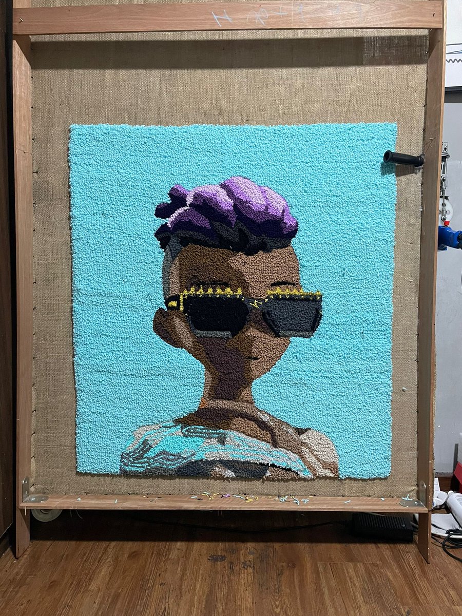 ruggiesoriginal's tweet image. Not the final form yet but soon 👀🫡
@Quirinus9699 where’s my @RTFKT fam? ✔️ #nftrugs #customrugs #nft