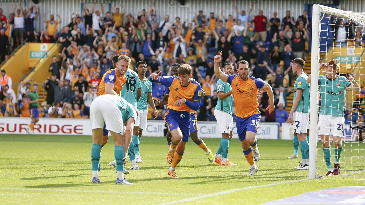 Mansfield Town FC (@mansfieldtownfc) on Twitter photo π§± First clean sheet β
π― First goal β
Well played, <a href="/riley_harbottle/">Riley Harbottle</a>!
#Stags π‘π΅ π§± First clean sheet β
π― First goal β
Well played, <a href="/riley_harbottle/">Riley Harbottle</a>!
#Stags π‘π΅