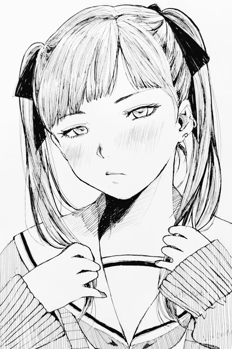 描いてた絵にツインテメガネがほとんどなくてびびった。ツインテールにはメガネが似合わないと本能的に感じているのかもしれない 