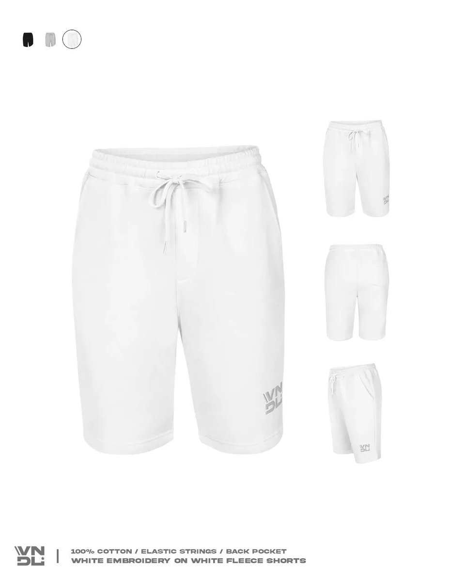 VandalThreads's tweet image. Exclusive drop!⏳️

100% cotton fleece shorts with productive back pocket, custom ebroidered.💯 Available now in STORE, only 50 stocked - get them while you can.🔥

🌐vandalthreads.com

Use code VNDL for 5%!!🚨

#TheThreads | #ThreadsNetwork