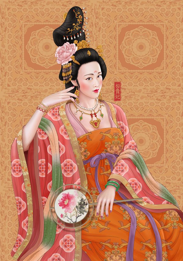 tinalalala1997's tweet photo. 汉服nft油管视频中会有一段对话历史人物的内容
第一期我们四大美人之一的杨贵妃将闪亮登场
如果是你，你会问杨贵妃什么问题？
还是你想告诉她什么呢？
在评论区留下你的答案吧😆 https://t.co/Mxub0A7Pti
